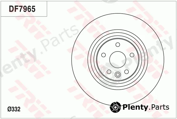 TRW DF7965 — Brake Disc
