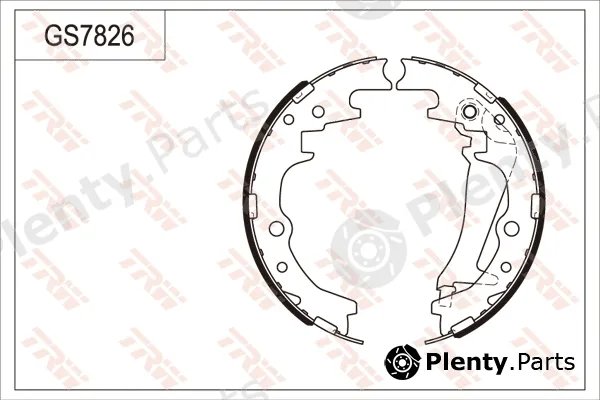 TRW GS7826 — Brake Shoe Set