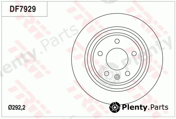 TRW DF7929 — Brake Disc