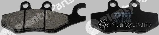 TRW MCB771 — Brake Pad Set, disc brake Organic Allround
