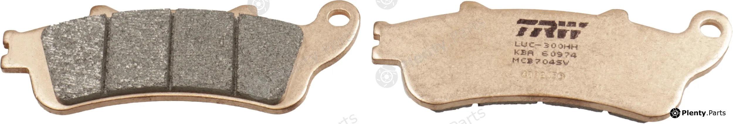 TRW MCB704SV — Brake Pad Set, disc brake Sinter Street