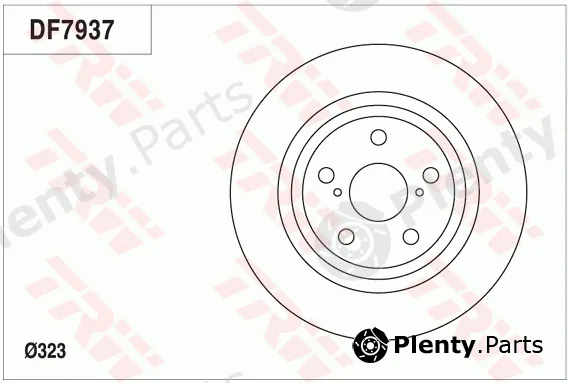 TRW DF7937 — Brake Disc