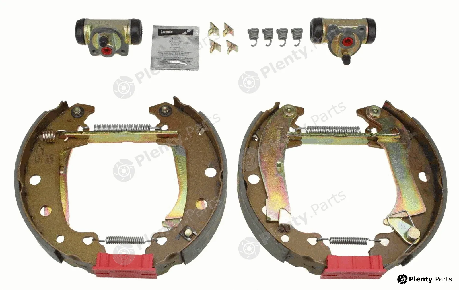 TRW GSK1002 — Brake Shoe Set Superkit