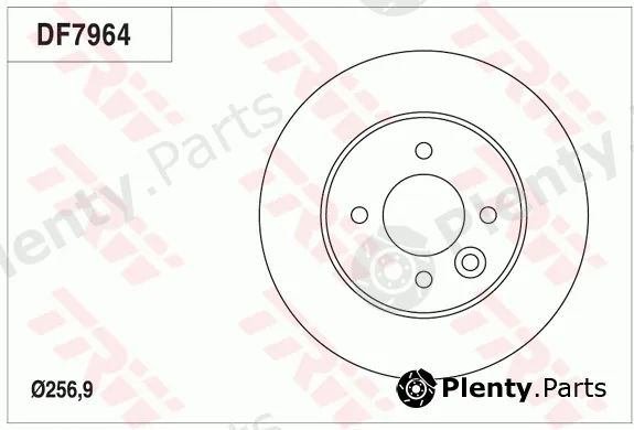 TRW DF7964 — Brake Disc