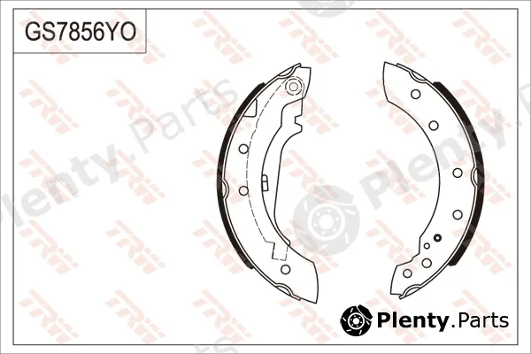 TRW GS7856 — Brake Shoe Set