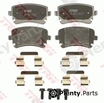 TRW GDB1516 — Brake Pad Set, disc brake COTEC