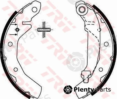 TRW GS8645 — Brake Shoe Set