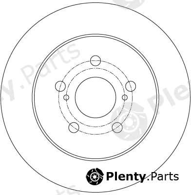 TRW DF6145 — Brake Disc