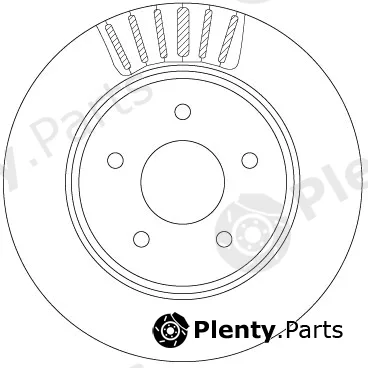 TRW DF6789 — Brake Disc