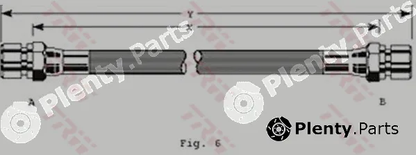 TRW PHA129 — Brake Hose
