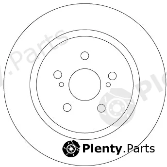 TRW DF6920 — Brake Disc