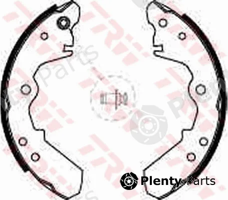TRW GS6245 — Brake Shoe Set