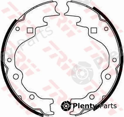 TRW GS8523 — Brake Shoe Set