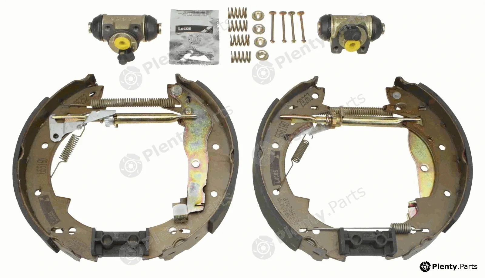 TRW GSK1043 — Brake Shoe Set Superkit