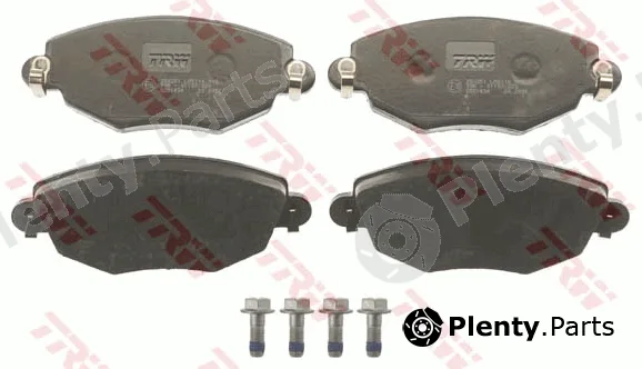 TRW GDB1434AT — Brake Pad Set, disc brake ATEC