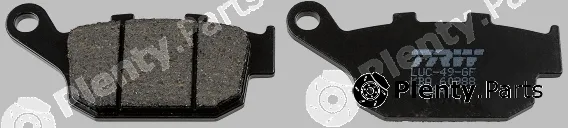 TRW MCB841 — Brake Pad Set, disc brake Organic Allround