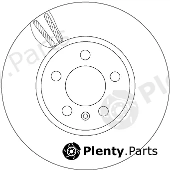 TRW DF6964 — Brake Disc