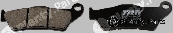 TRW MCB648 — Brake Pad Set, disc brake Organic Allround