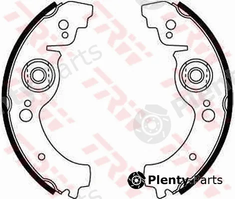 TRW GS8163 — Brake Shoe Set
