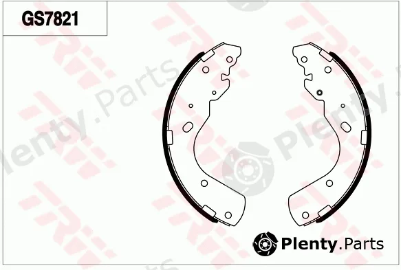 TRW GS7821 — Brake Shoe Set