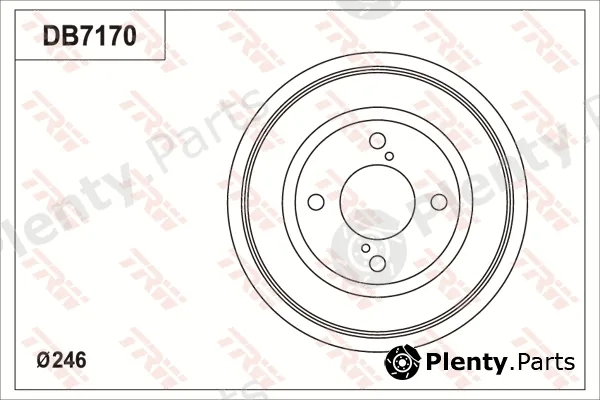 TRW DB7170 — Brake Drum
