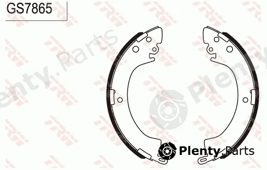 TRW GS7865 — Brake Shoe Set