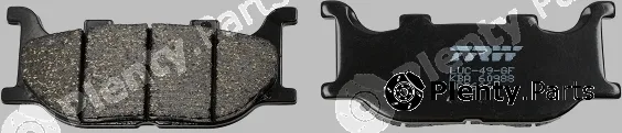 TRW MCB666 — Brake Pad Set, disc brake Organic Allround