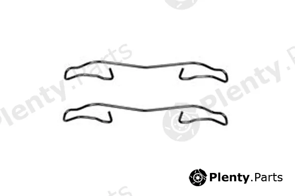 TRW PFK347 — Accessory Kit, disc brake pad