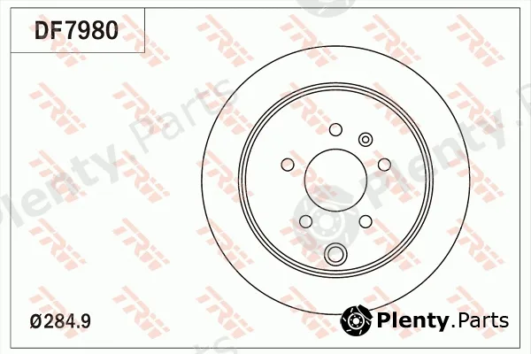 TRW DF7980 — Brake Disc