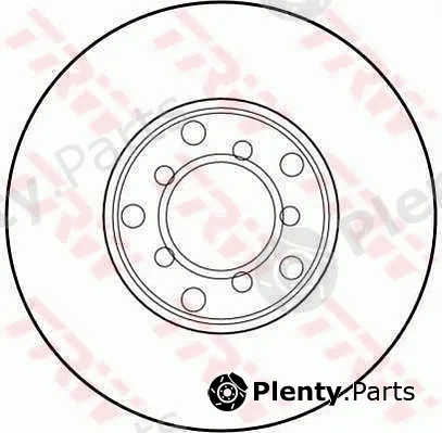 TRW DF1572 — Brake Disc