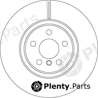 TRW DF6749S — Brake Disc
