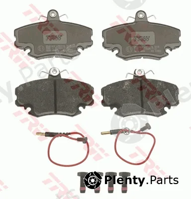 TRW GDB400 — Brake Pad Set, disc brake COTEC
