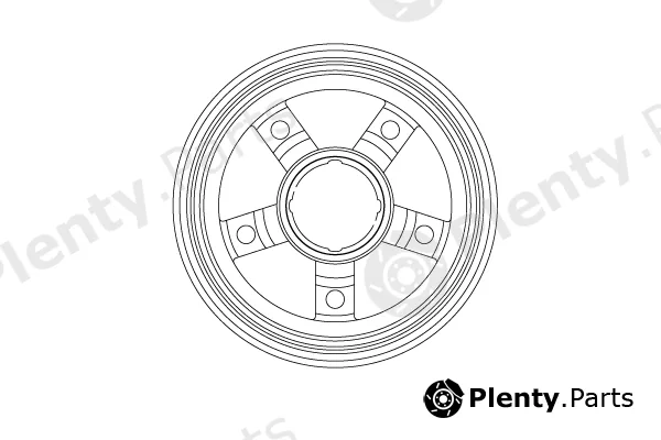 TRW DB4449 — Brake Drum