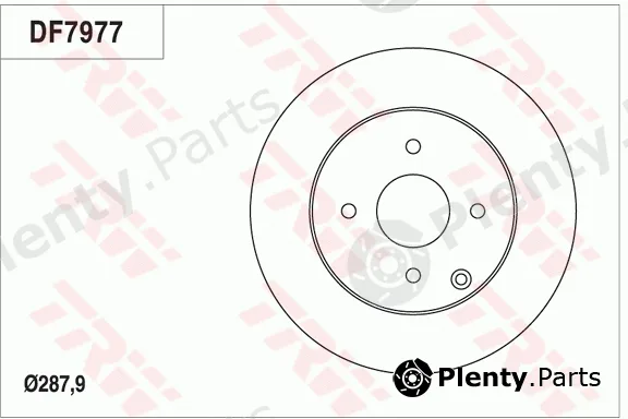 TRW DF7977 — Brake Disc