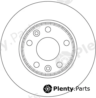 TRW DF6199 — Brake Disc