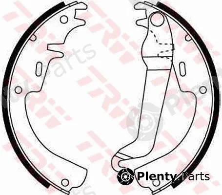 TRW GS8015 — Brake Shoe Set