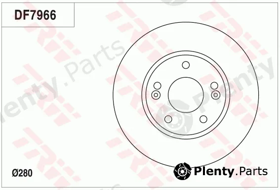 TRW DF7966 — Brake Disc