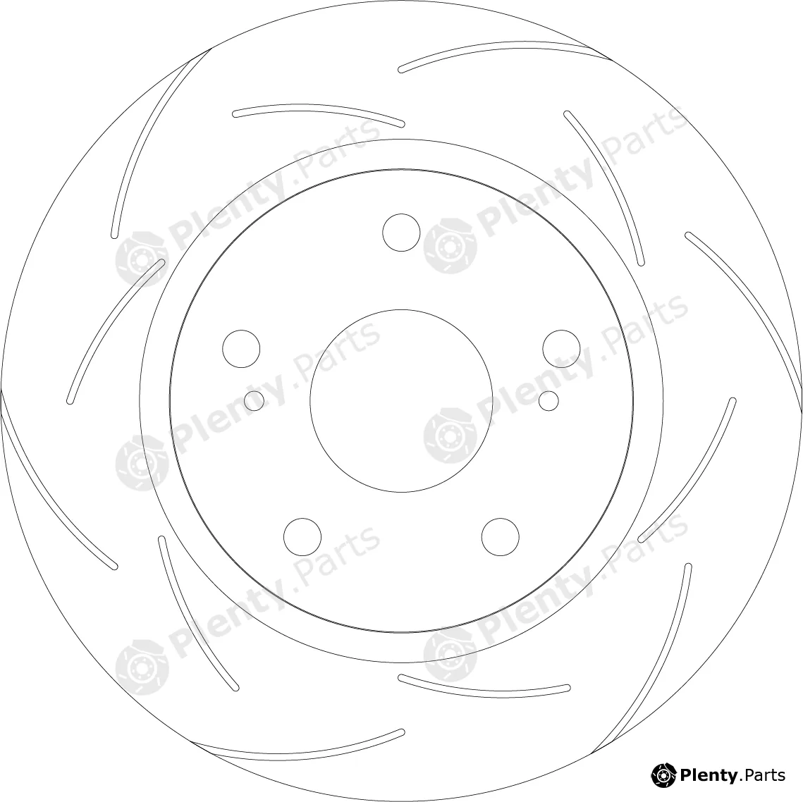 TRW DF8664XSS — Brake Disc XPS
