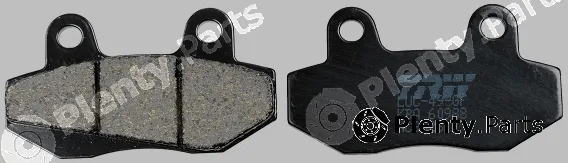 TRW MCB525 — Brake Pad Set, disc brake Organic Allround