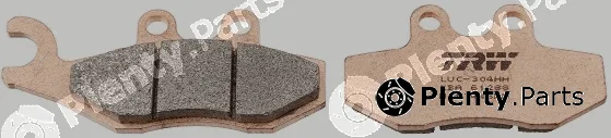 TRW MCB744SRM — Brake Pad Set, disc brake Sinter Maxi Scooter