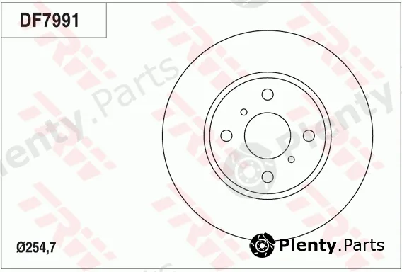 TRW DF7991 — Brake Disc