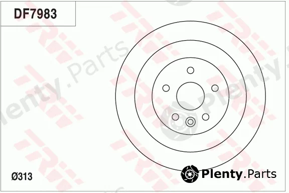 TRW DF7983 — Brake Disc