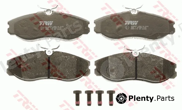 TRW GDB1113 — Brake Pad Set, disc brake COTEC