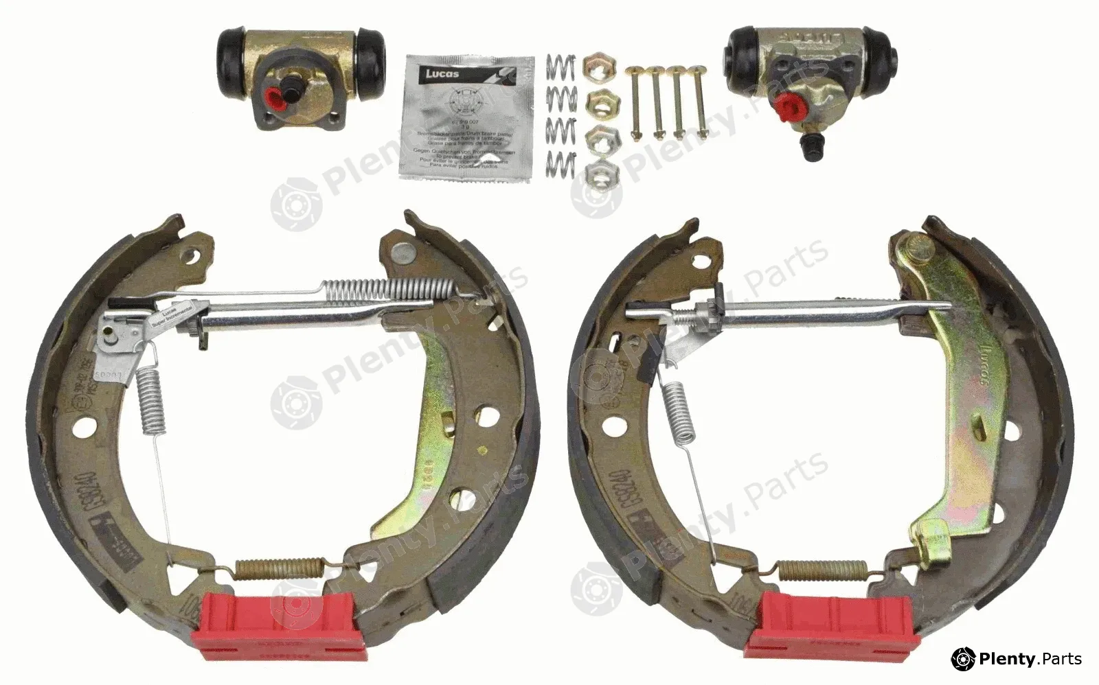 TRW GSK1025 — Brake Shoe Set Superkit