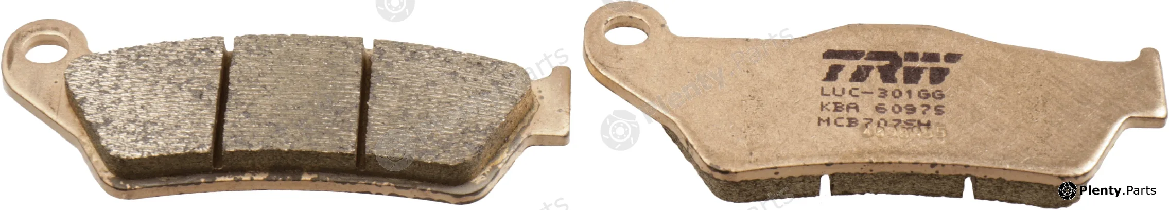 TRW MCB707SH — Brake Pad Set, disc brake Sinter Street