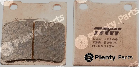 TRW MCB531SH — Brake Pad Set, disc brake Sinter Street