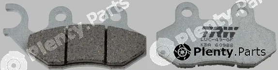 TRW MCB684EC — Brake Pad Set, disc brake Organic Low Budget