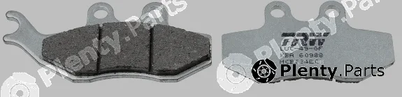 TRW MCB734EC — Brake Pad Set, disc brake Organic Low Budget