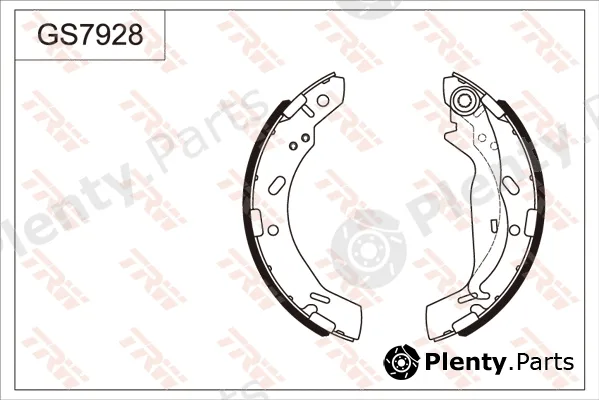 TRW GS7928 — Brake Shoe Set