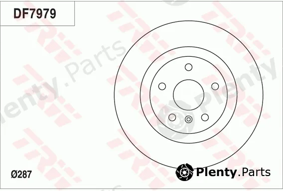 TRW DF7979 — Brake Disc